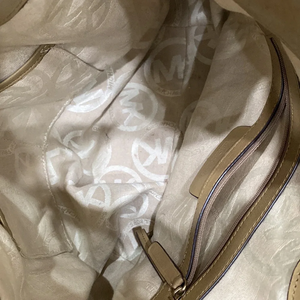 Michael Kors‎ Leather tan hobo bag